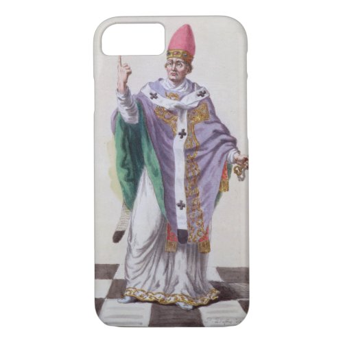 Pope Leo III 795_816 from Receuil des Estampes iPhone 87 Case