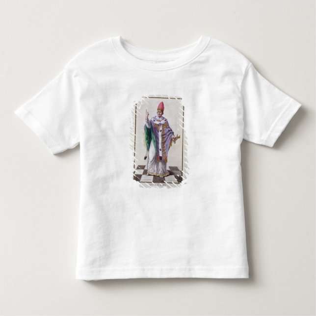 Pope Leo III (795-816) from 'Receuil des Estampes, Toddler T-shirt (Front)