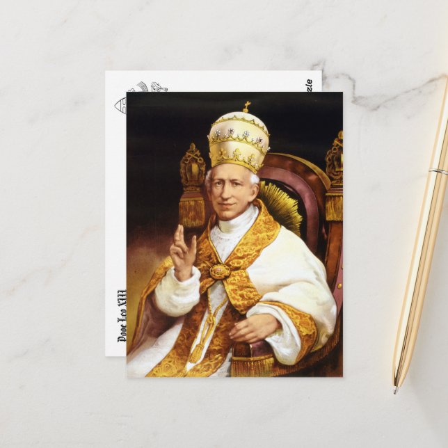 Pope Leo XIII Postcard Zazzle