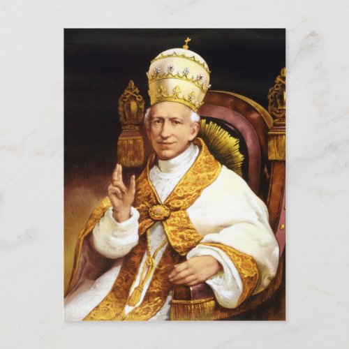 Pope Leo XIII Postcard