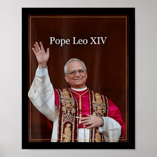 Pope Leo Xiv 0  Poster