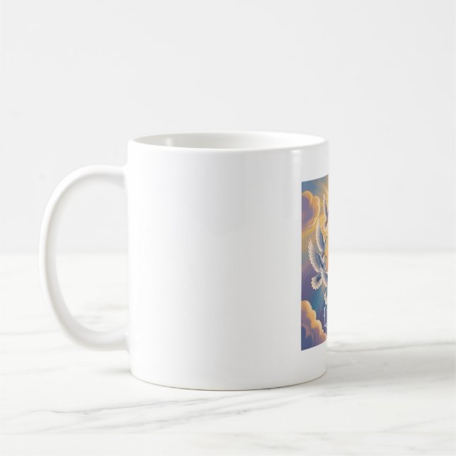 Pope Leo XIV - A New Dawn of Peace Coffee Mug (Left)