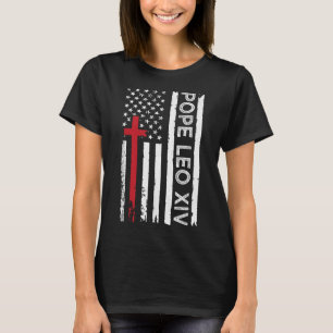 Pope Leo Xiv Catholic Church Christian Faith Pope  T-Shirt