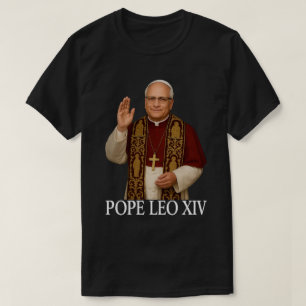 Pope Leo XIV Chicago Cardinal Robert Prevost Vinta T-Shirt