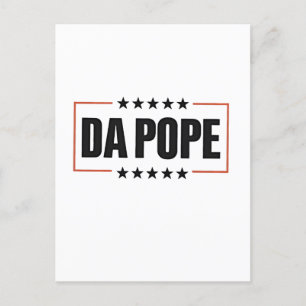 Pope Leo XIV Christian Church Da Pope Announcement Postcard
