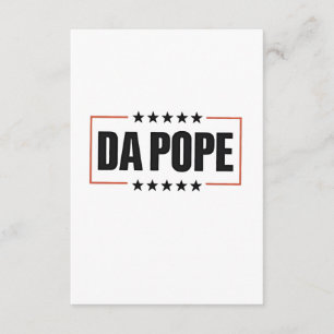 Pope Leo XIV Christian Church Da Pope Enclosure Card