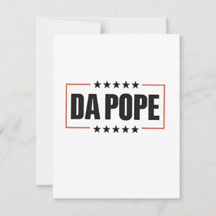 Pope Leo XIV Christian Church Da Pope Thank You Card