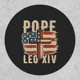 Pope Leo XIV Christian Church Da Pope USA Flag Patch