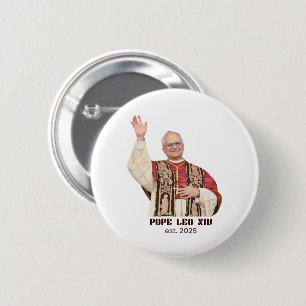 Pope Leo XIV Est 2025 Commemorative Button