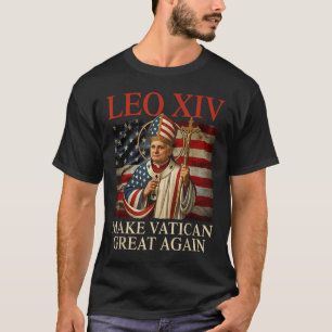 Pope Leo Xiv Make Vatican Great Again Catholic Chu T-Shirt