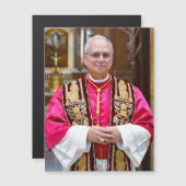 Pope Leo XIV portrait  (Front/Back)