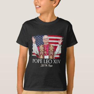 Pope Leo Xiv Robert Francis Prevost First American T-Shirt