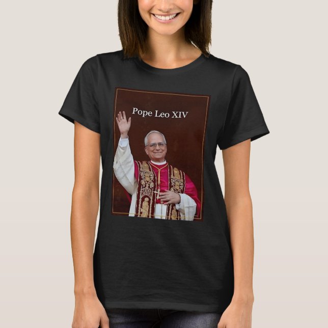 Pope Leo Xiv  T-Shirt (Front)