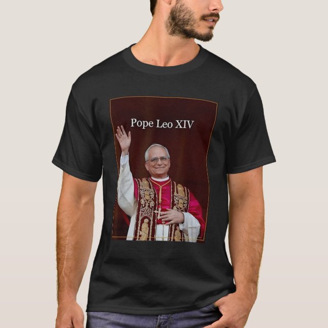 Pope Leo Xiv T-Shirt (Front)