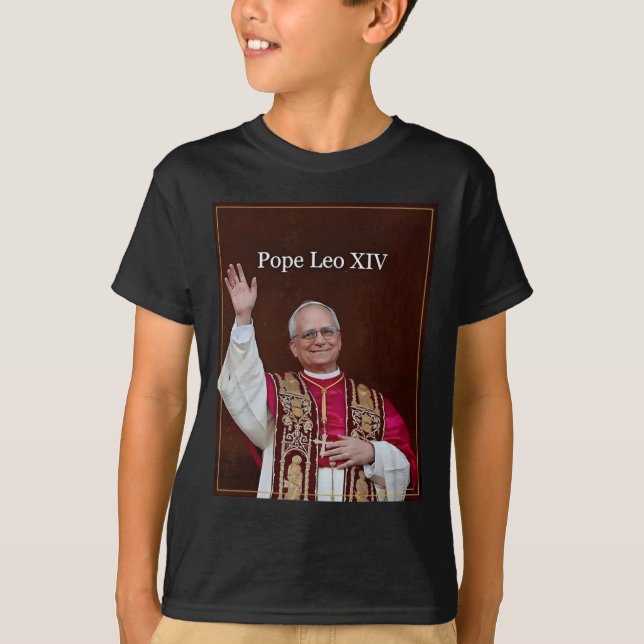 Pope Leo Xiv  T-Shirt (Front)