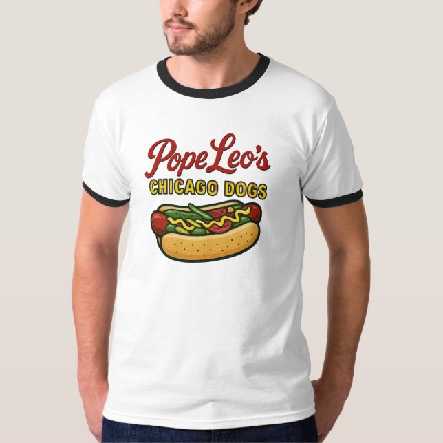 Pope Leo's Chicago Dogs! T-Shirt (Front)