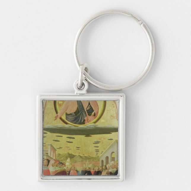 Pope Liberius  Founding the Basilica Keychain (Front)