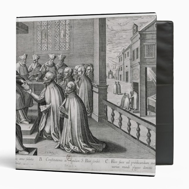 Pope Paul III 3 Ring Binder (Front/Inside)