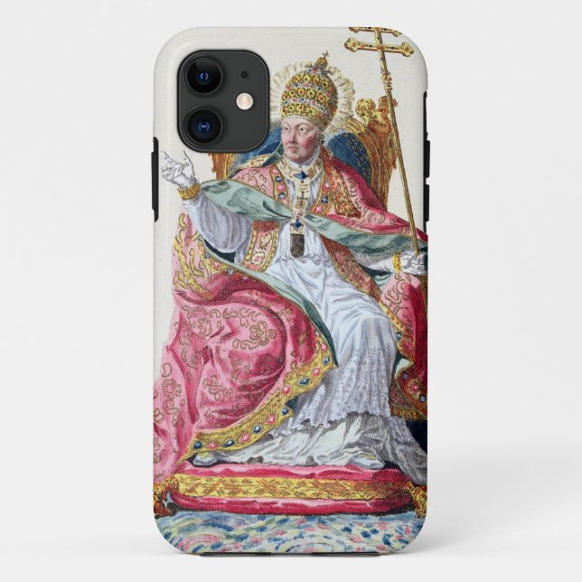 Pope Pius VI (1717-99) from 'Receuil des Estampes, Case-Mate iPhone Case (Back)