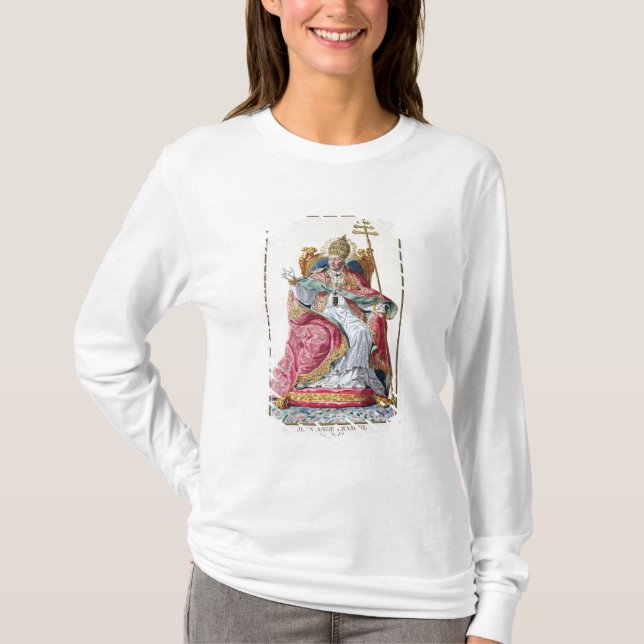 Pope Pius VI (1717-99) from 'Receuil des Estampes, T-Shirt (Front)