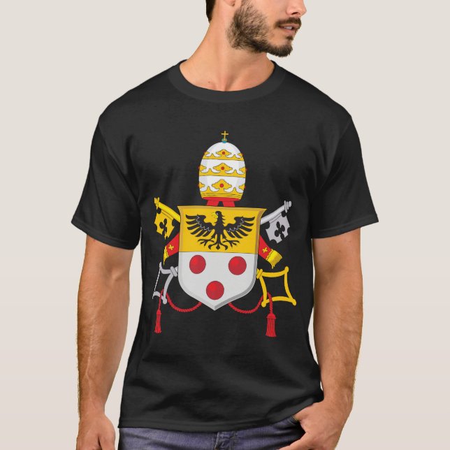 Pope Pius XI Coat of Arms t-shirt (Front)