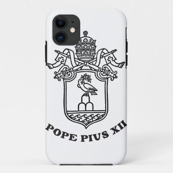 Pope Pius Xii Arms Iphone 11 Case by ZunoDesign at Zazzle