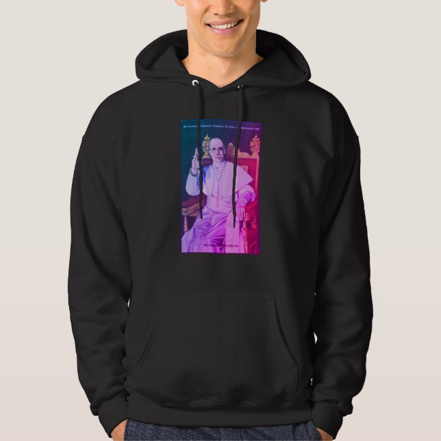Pope Pius XII, Sovereign of the Vatican City State Hoodie (Front)