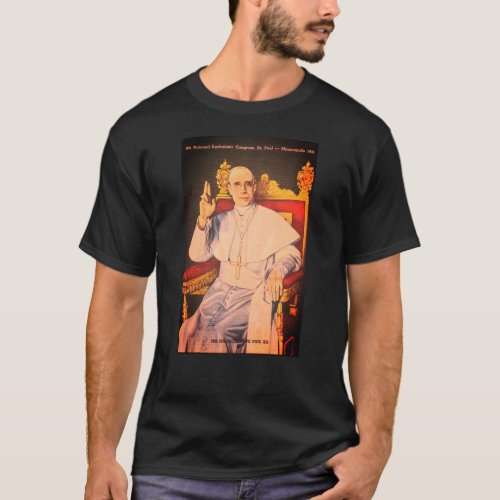 Pope Pius XII Sovereign of the Vatican City State T_Shirt