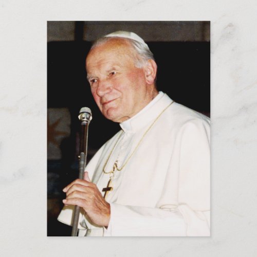 Pope Saint John Paul II Postcard
