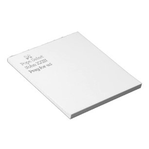 Pope Saint John XXIII Pray for Us Notepad