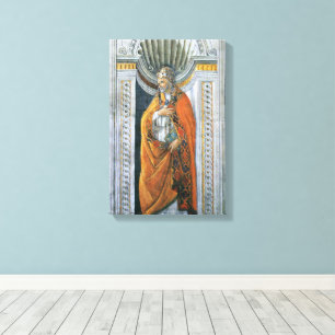 Pope Saint Sixtus II by Sandro Botticelli Canvas Print