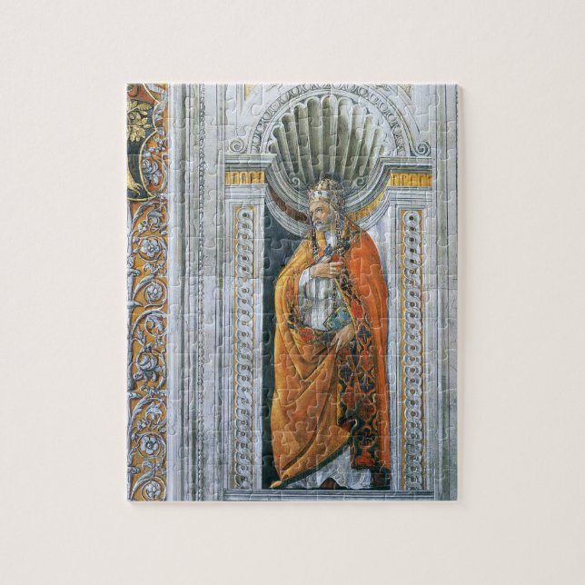 Pope Saint Sixtus II by Sandro Botticelli Jigsaw Puzzle (Vertical)