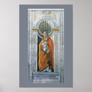 Pope Saint Sixtus II by Sandro Botticelli Poster