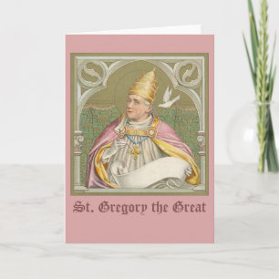 Pope St. Gregory the Great (M 067) Card