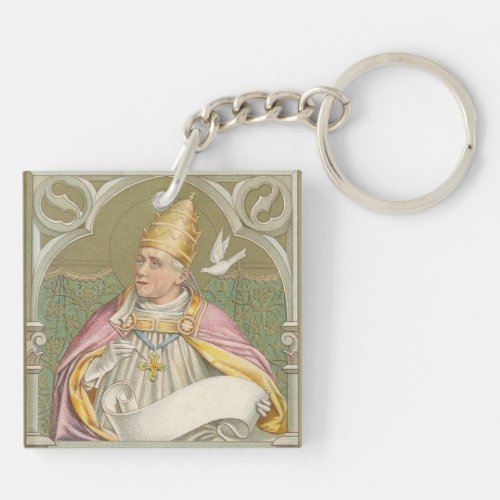 Pope St Gregory the Great M 067 Keychain