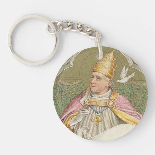 Pope St Gregory the Great M 067 Keychain