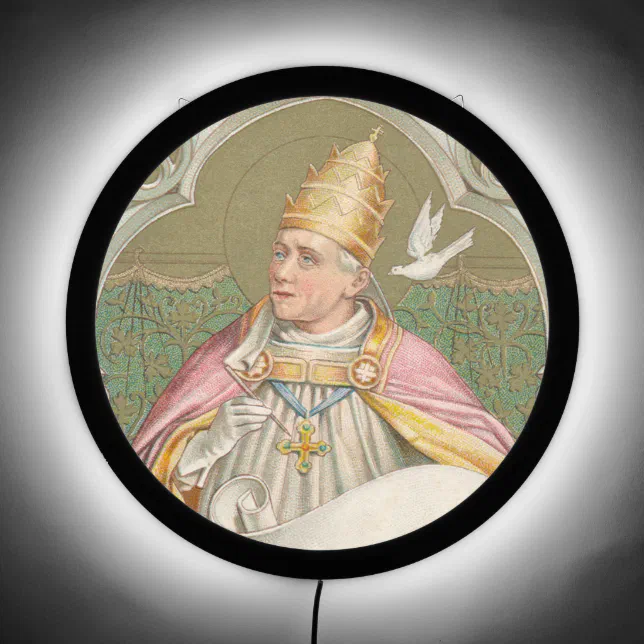 Pope St. Gregory the Great (M 067) LED Sign | Zazzle Pope St. Gregory the Great (M 067)  LED Sign | Zazzle