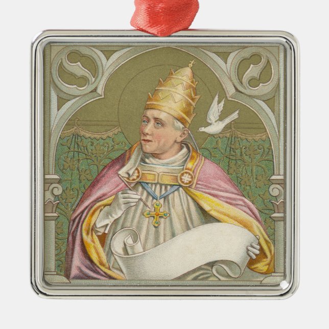 Pope St. Gregory the Great (M 067) Metal Ornament (Front)