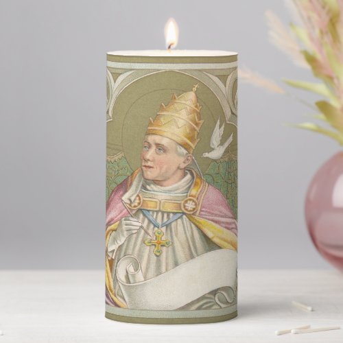 Pope St Gregory the Great M 067 Pillar Candle