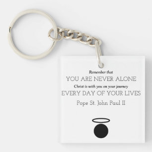 Pope St. John Paul II Keychain