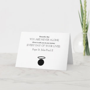Pope St. John Paul II Quote Card