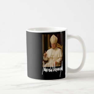 Pope Trump Funny American President Trump Vatican Coffee Mug