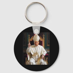 Pope Trump Funny President Trump Wants To Be The N Keychain