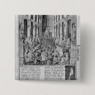 Pope Urban II reconquest Holy Sepulchre Church Pinback Button
