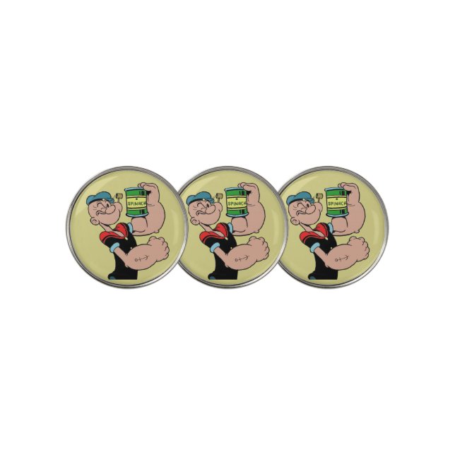 Popeye Golf Ball Markers (3 Up)