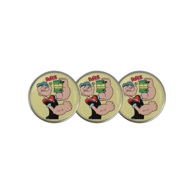 Popeye Golf Ball Markers (3 Up)