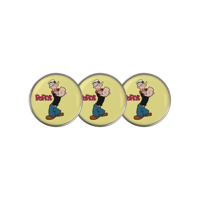 Popeye Golf Ball Markers (3 Up)
