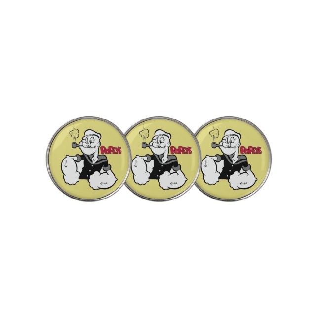 Popeye Golf Ball Markers (3 Up)