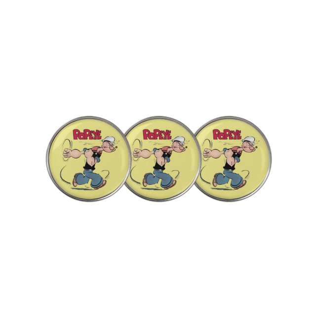 Popeye Golf Ball Markers (3 Up)