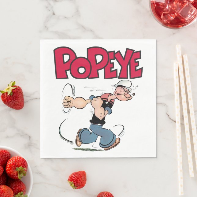 Popeye Paper Napkin (Insitu)